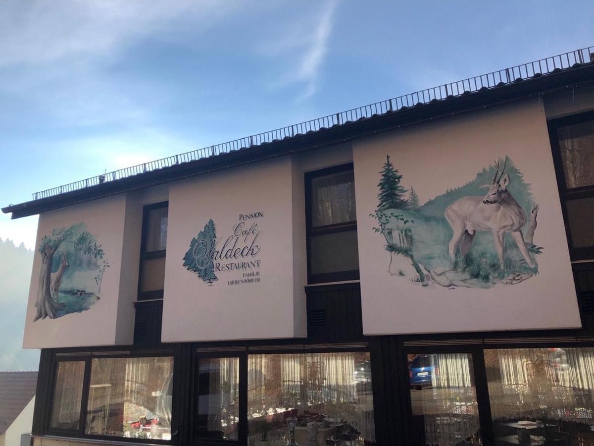 Hotel Cafe Waldeck 부스텐로트 외부 사진