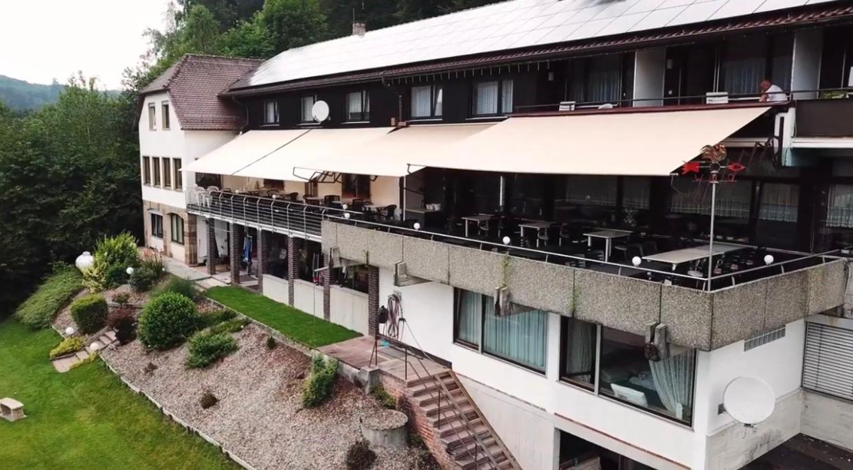 Hotel Cafe Waldeck 부스텐로트 외부 사진